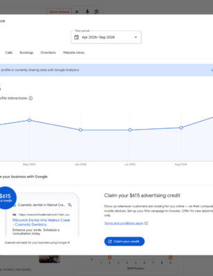 milcovich-dental-arts-google-business-profile-overview-mark-taniguchi